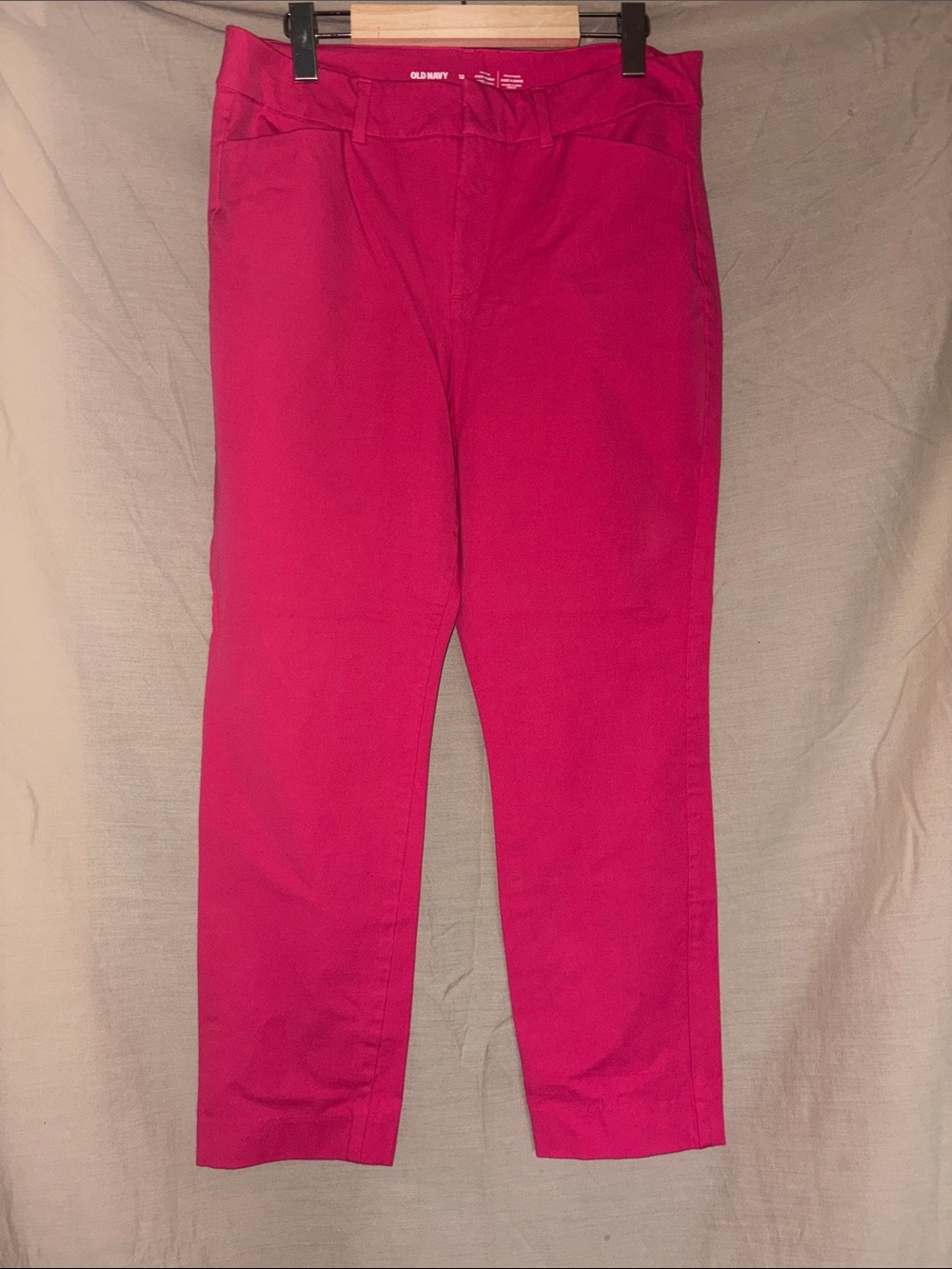 Old Navy Hot Pink Pixie Skinny